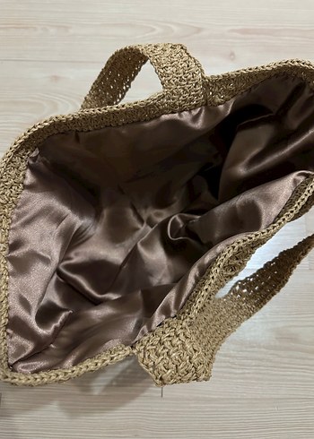 Dantel Detaylı Örgü Kadın Çanta - Görsel 3