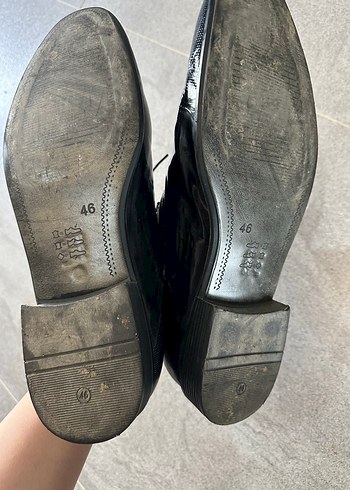 Erkek Siyah ayakkabı - Görsel 2