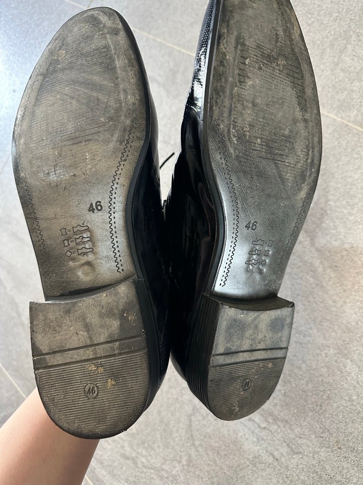 Erkek Siyah ayakkabı - Görsel 2