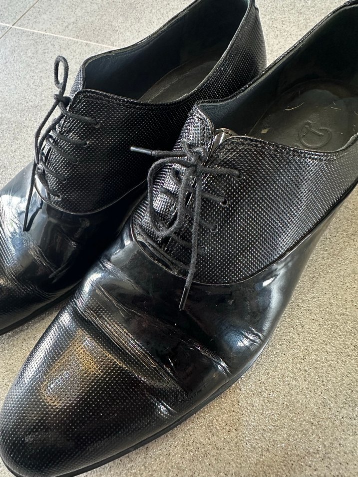 Erkek Siyah ayakkabı - Görsel 3