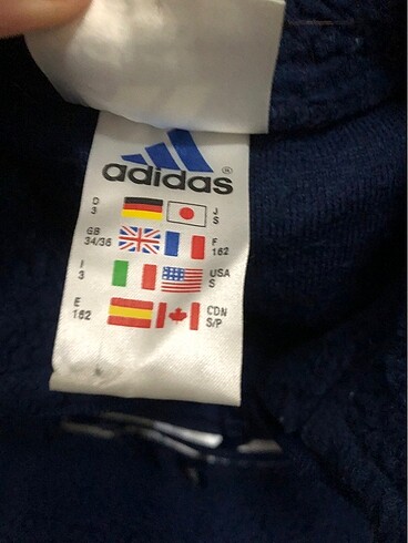 m Beden lacivert Renk Orijinal Adidas sweat