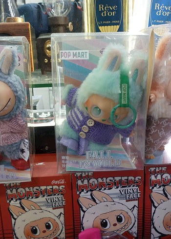 POP MART Pastel Mor Peluş Oyuncak