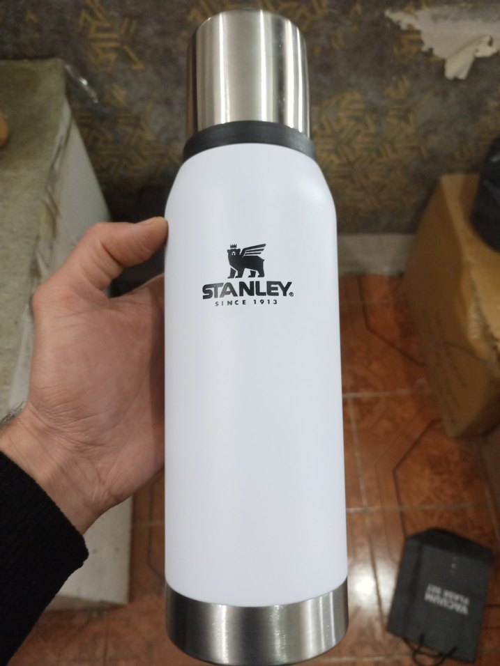 Stanley Beyaz Çocuk Termos Şişesi 1 lt - Görsel 2