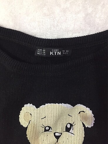 Bershka ayicik crop