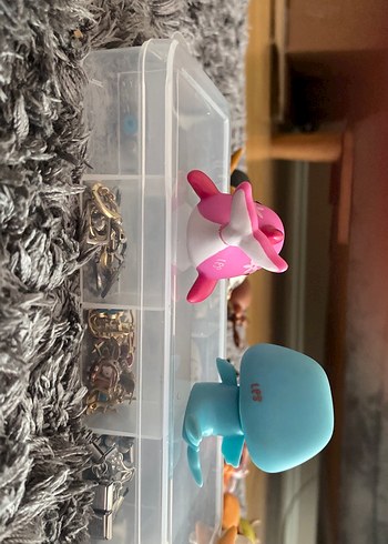  Beden Pastel Pembe ve Mavi Figür Aksiyon Seti