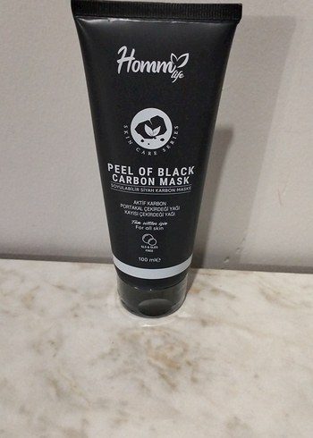 Homm Life Siyah Karbon Peeling Maske 100 ml