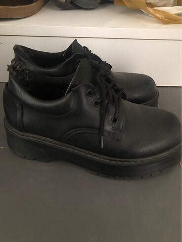 Zara Y2k siyah kısa bot