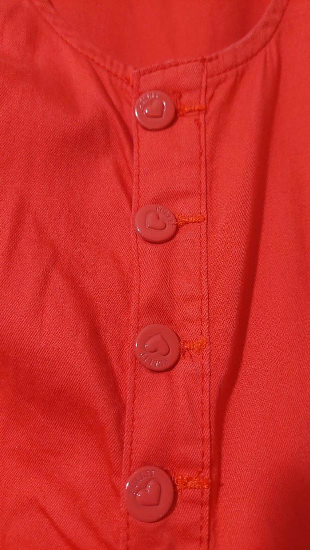 Pullit Jeans Çok Şık Kadın Tulum Kırmızı - Görsel 3