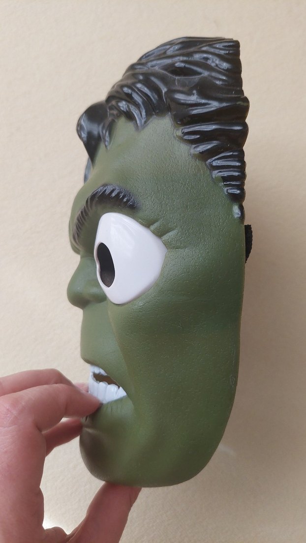 Marvel Yeşil Hulk Maskesi Işıklı - Görsel 4