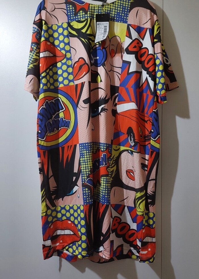 Trendyol örme tişört elbise s/m - Görsel 2