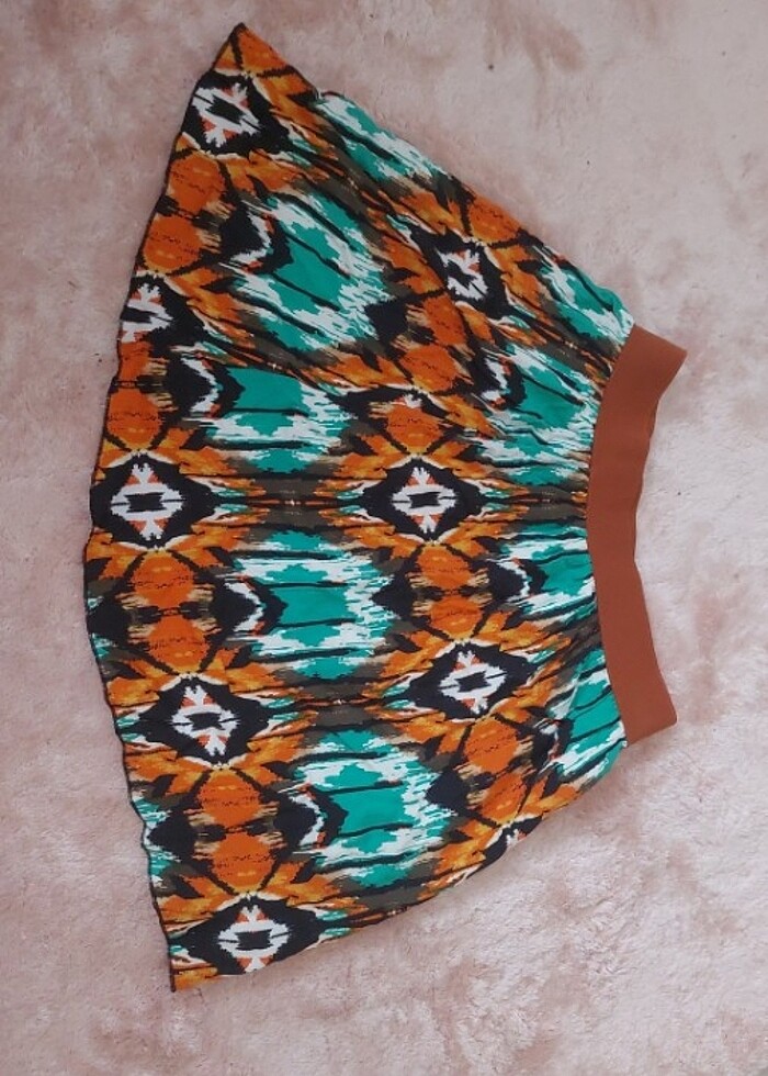 Koton Ole Beli Lastikli Etek 3KAL71712JW  - Görsel 2