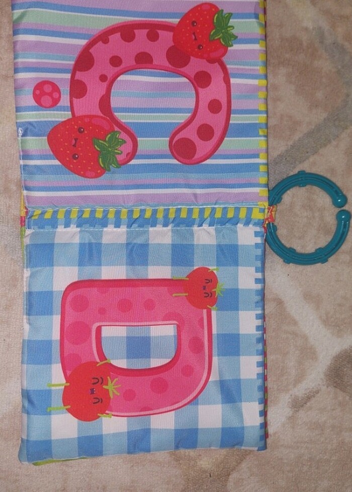Eğitici kumaş oyuncak bebek kitabı  - Görsel 3