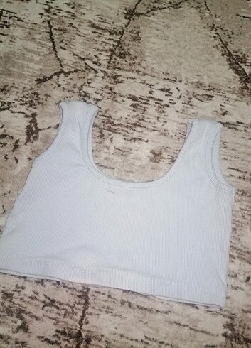 Kalın askılı crop 