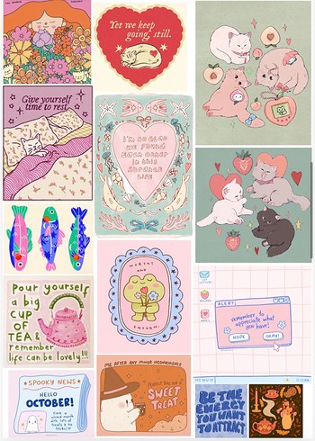 Sonbahar Temalı Eğlenceli Çıkartmalar - Görsel 2