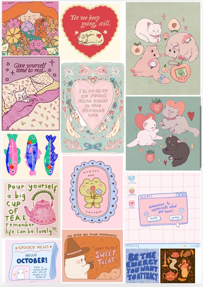 Sonbahar Temalı Eğlenceli Çıkartmalar - Görsel 2