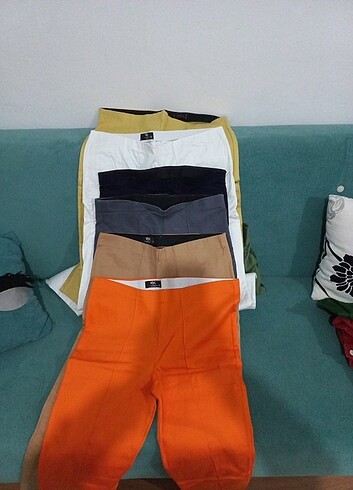 6 pantolon bir arada