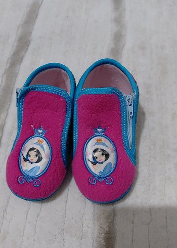 Kız Çocuk Pembe Fermuarlı Sıcak Terlik - Görsel 2