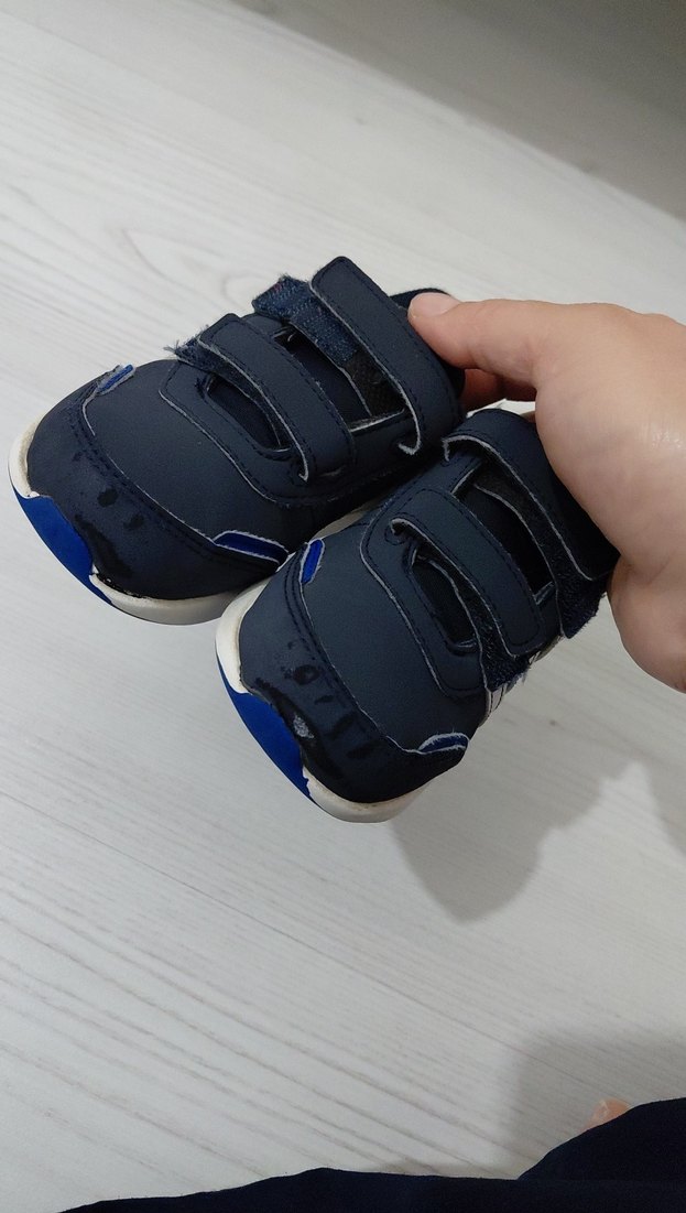 Mavi Erkek Çocuk Cırt Cırtlı Spor Ayakkabı - Görsel 2