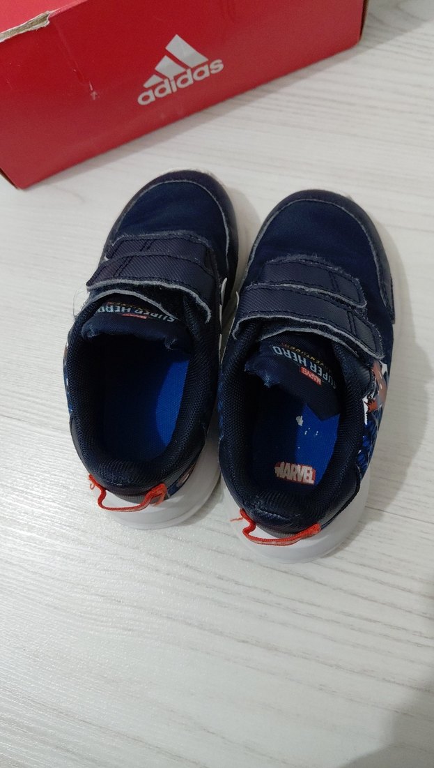 Erkek Çocuk Lacivert Cırt Cırtlı Spor Ayakkabı - Görsel 5