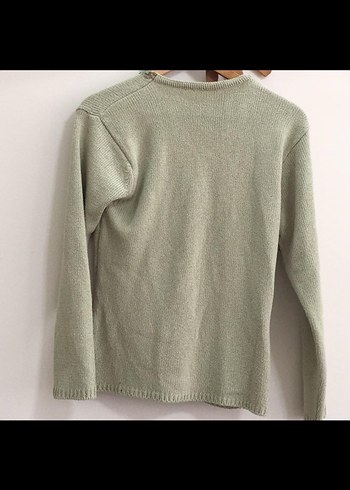 Kadın Triko Bohem Uzun Kollu Kazak - Görsel 2