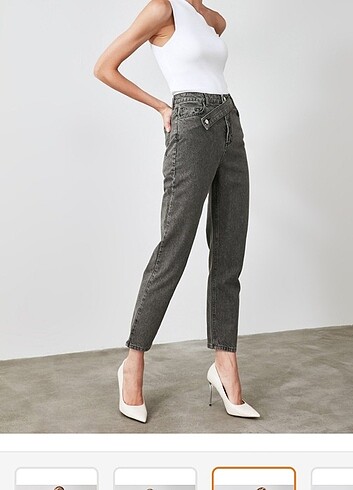 Trendyol & Milla Antrasit jean