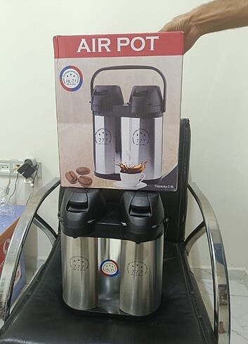 Air pot çift termos