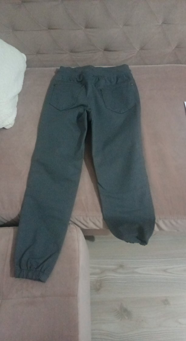 Gri 10-11 yaş okul pantolonu - Görsel 3