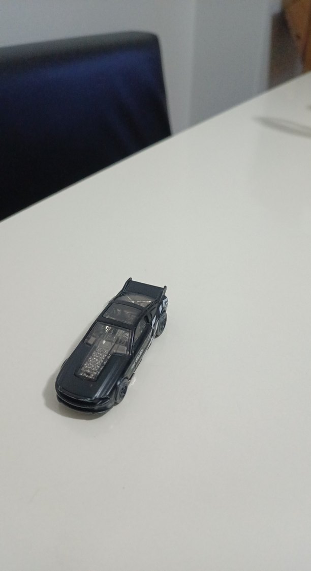 siyah hotweels araba 20212 model Ford Mustang th - Görsel 2