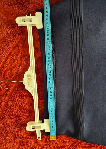 Lacivert Uzun Etek - Görsel 5