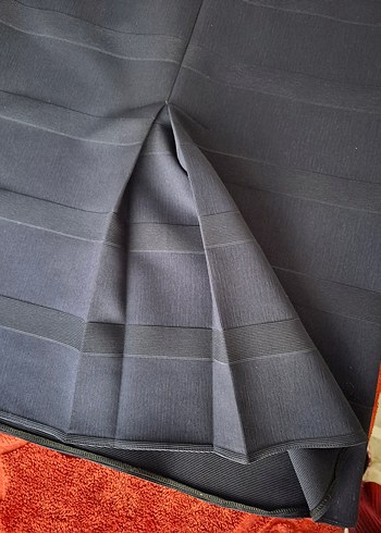 Lacivert Uzun Etek - Görsel 6