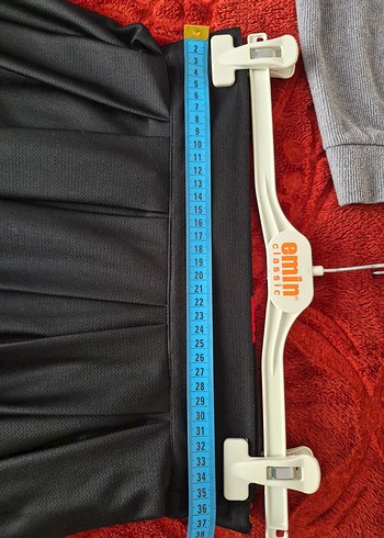 Karanfil Desen Vintage Uzun Pilili Etek - Görsel 5