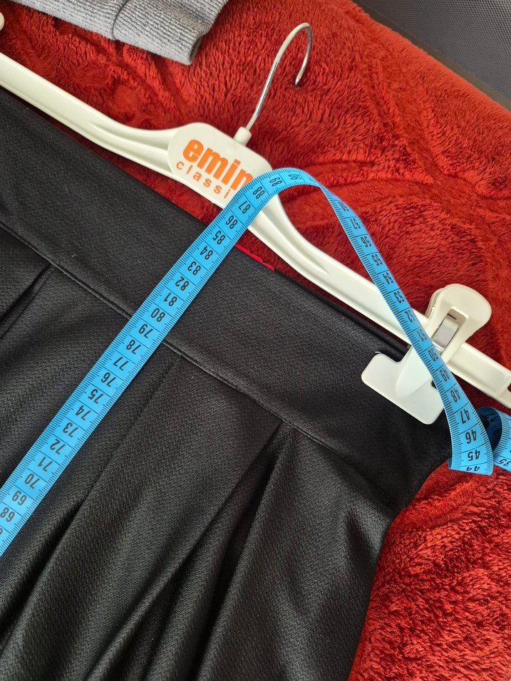 Karanfil Desen Vintage Uzun Pilili Etek - Görsel 4