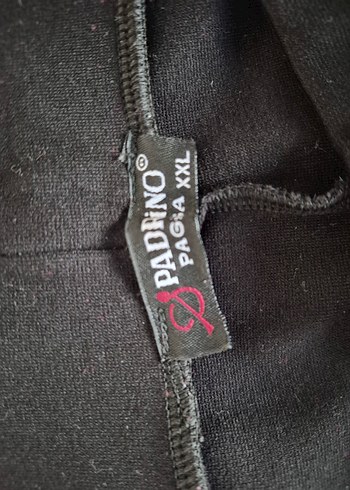 Siyah kalın penye pantolon - Görsel 4