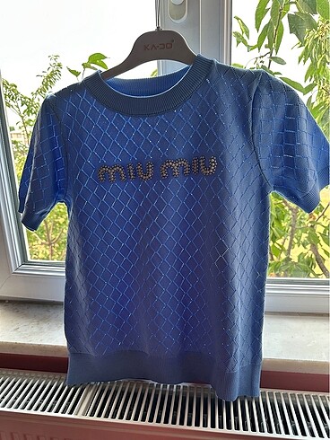 Miumiu marka tişört