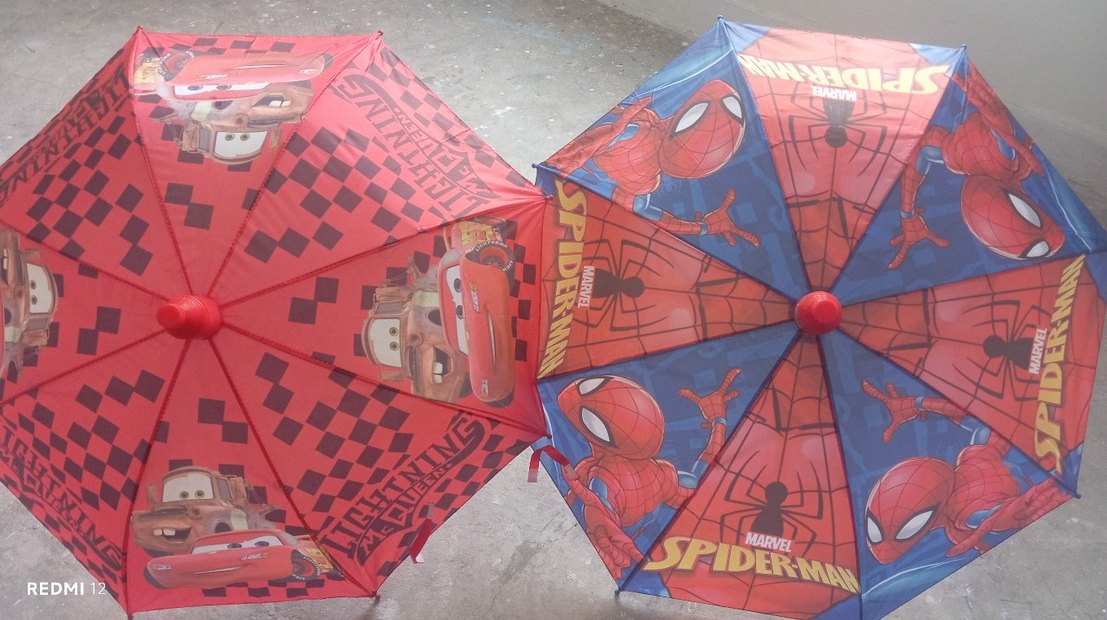 Renkli Çocuk Şemsiyesi - Görsel 2