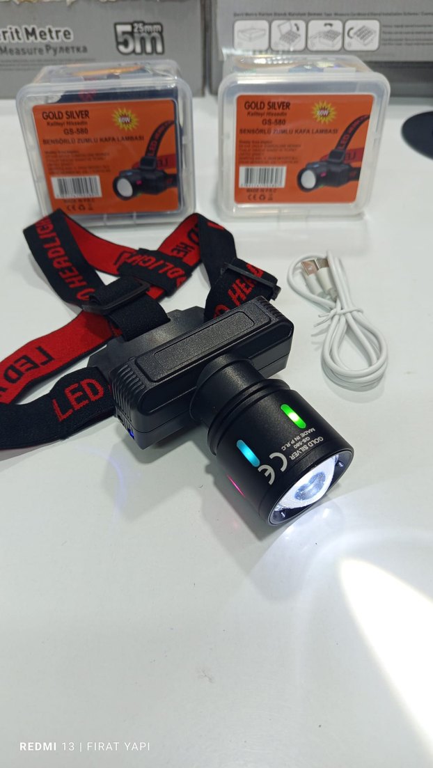 sensörlü kafa lambası - Görsel 4