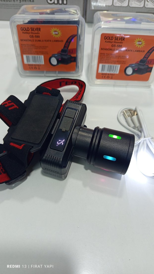 sensörlü kafa lambası - Görsel 2