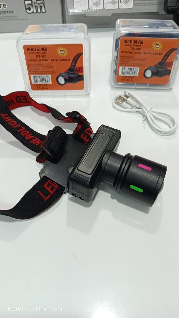 sensörlü kafa lambası - Görsel 3