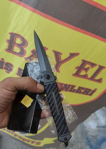 Karaca otomatik çakı bıçak 22 cm Büyük boy çelik