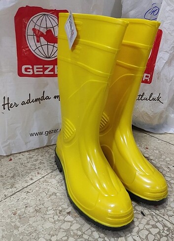 Uzun sarı çizme - Görsel 2