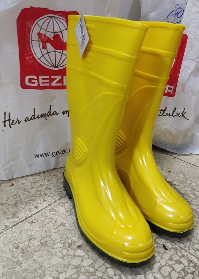 Uzun sarı çizme - Görsel 2