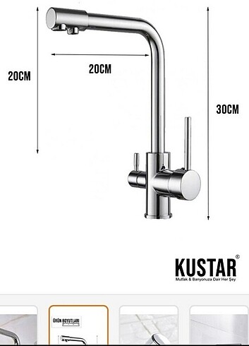 Beden Mutfak bataryası arıtma çıkışlı