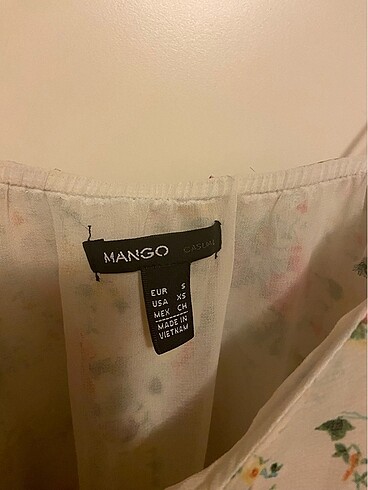 s Beden Mango Elbise