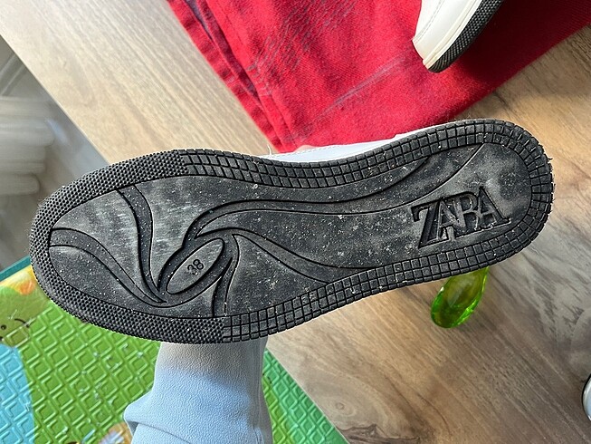 38 Beden beyaz Renk Zara Mid Athletic Shoes Bilekli Spor Ayakkabı