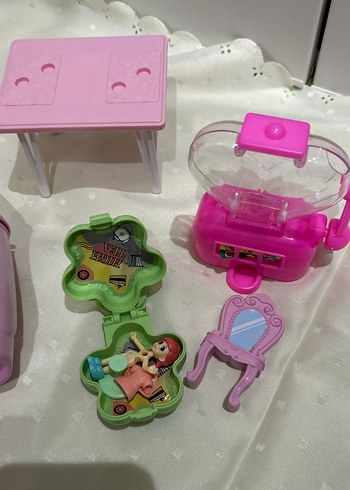 Beden Renkli Pembe Mini Oyuncak Seti