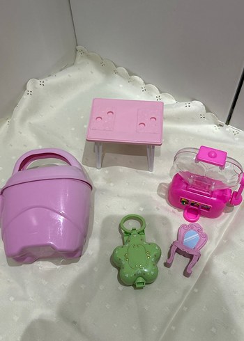 Beden Renk Renkli Pembe Mini Oyuncak Seti