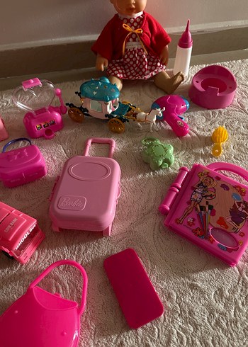 Bebek hariç Oyuncak Seti ve Peluş Köpek - Görsel 6