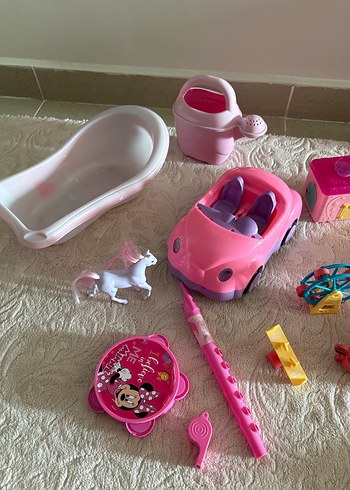 Bebek hariç Oyuncak Seti ve Peluş Köpek - Görsel 4