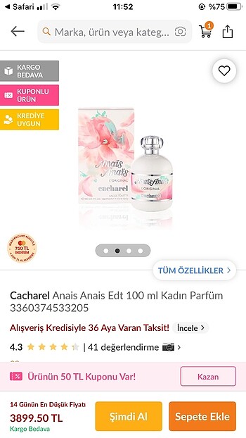 Cacharel Cacharel parfüm