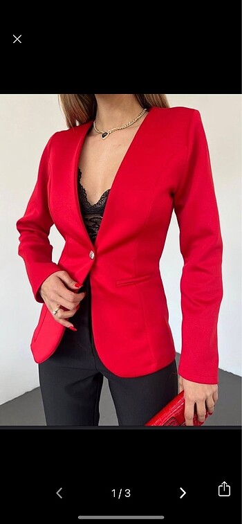 Blazer ceket